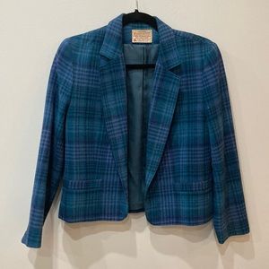 Vintage Pendleton Petite Woman’s Plaid Sports Coat